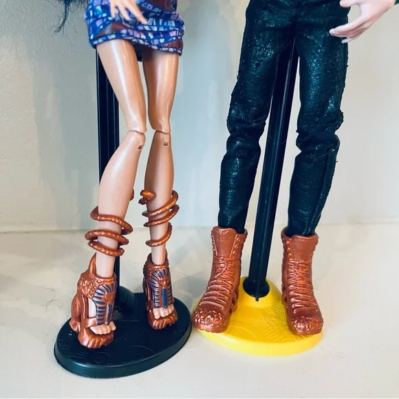 MattelMonster High Dolls Boo York Cleo de Nile & Deuce Gorgon Comet Crossed 2008 - Picture 5 of 16